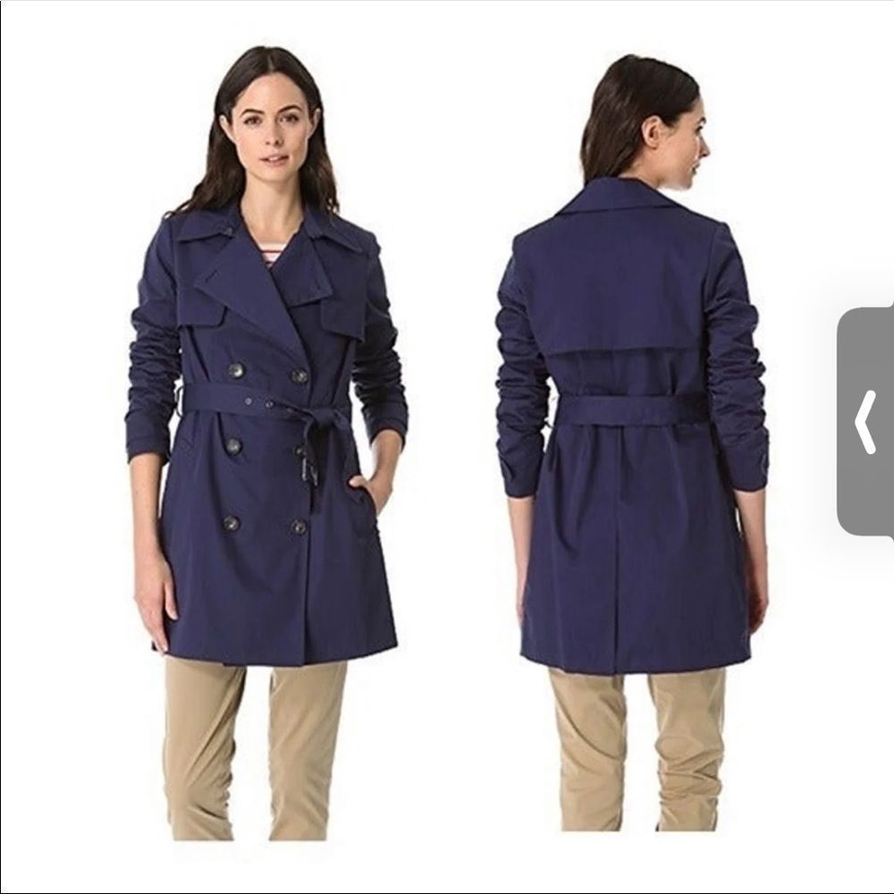 Vince double breasted female trench coat